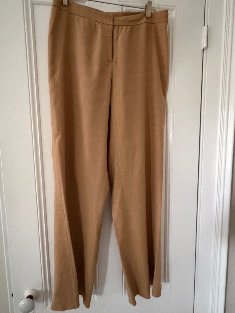 Brooks Brothers Tan Linen Pants